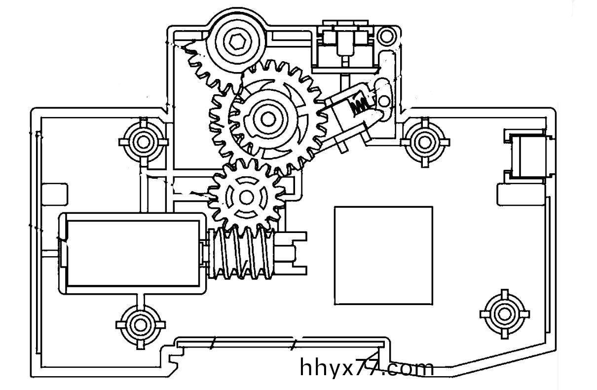 自动重合闸电机_智能断路器减速齿轮箱马达-万至达电机