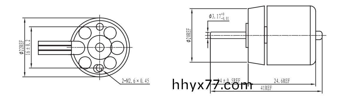 OT-EM2225无刷电机|无人机电机|航模马达|直流无刷电机-万至达电机