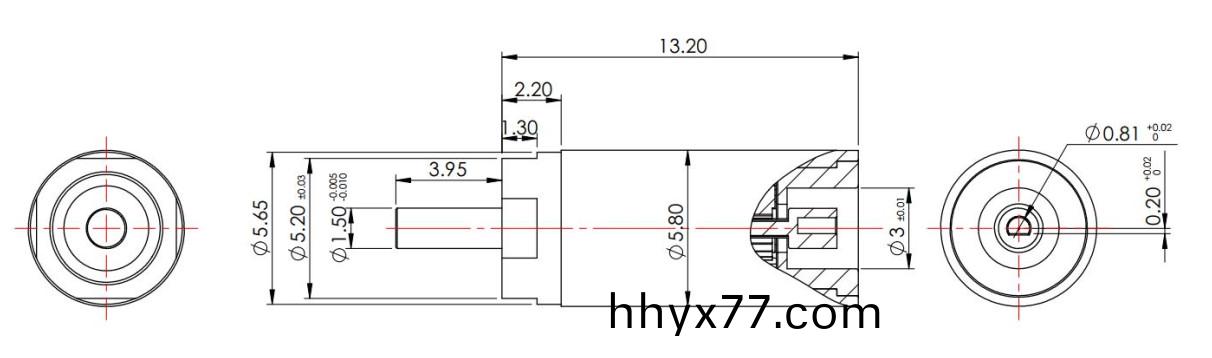 6mm行星齿轮箱-微型齿轮箱-万至达电机